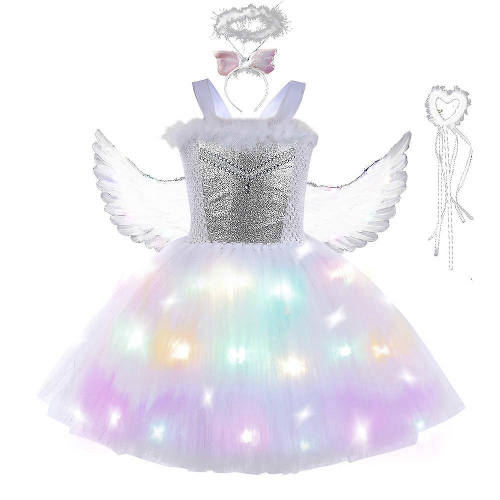 white christmas dresses Angel Costume main image 0