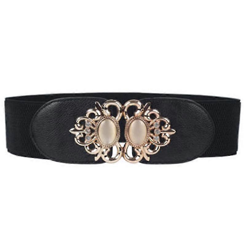 Womens Stretch Waist Wide Belts Waist