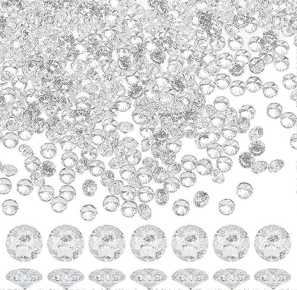 Clear Cubic Zirconia Stone Grade A Faceted CZ Diamante Rhinestone Gems