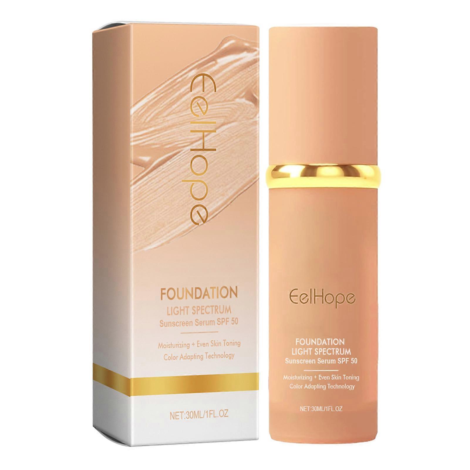 Make-up Liquid-Foundation 4 in 1 Lichtspectrums Lichtgewicht Vlekkeloze Dekking Make-up Basis Hydraterende Langdurige Make-up