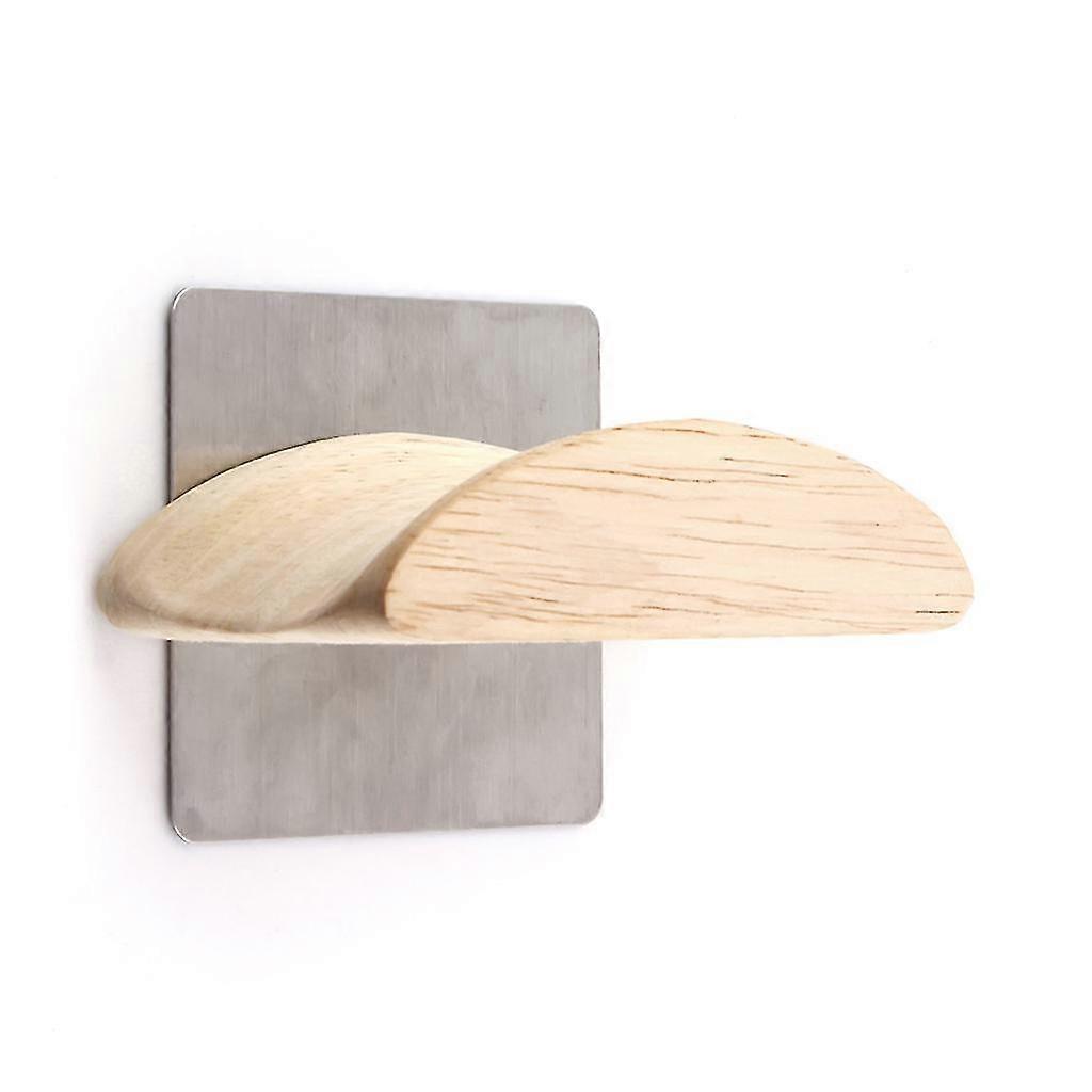 Headset Mount Self-adhesive Solid Supporting Bars Flexible Wood Top For All Headphone Sizes Beech Wood Material