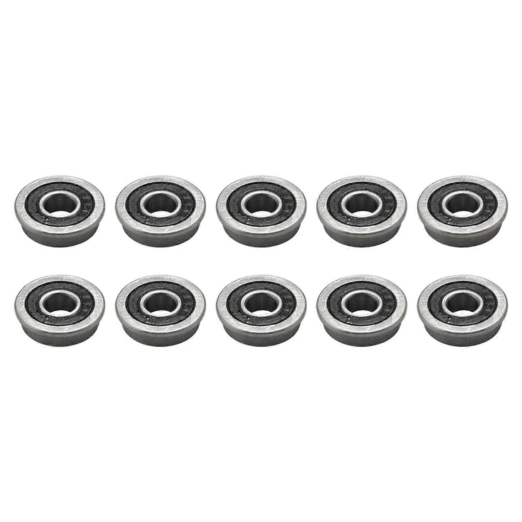 10Pcs F695- ρουλεμάν 5X13X4mm φλαντζωτός μικροσκοπικός βαθύς αυλάκι F695RS για τον 3D εκτυπωτή VORON 2/3