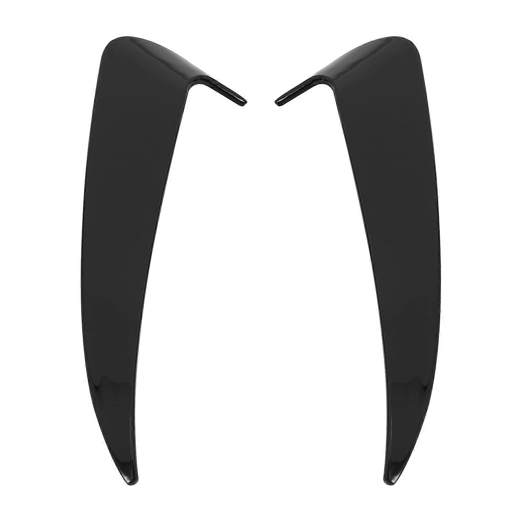 Rear Bumper Apron Spoiler Canard Cover Trim For Mercedez W205 C43 C63 4 Door 2015-2021