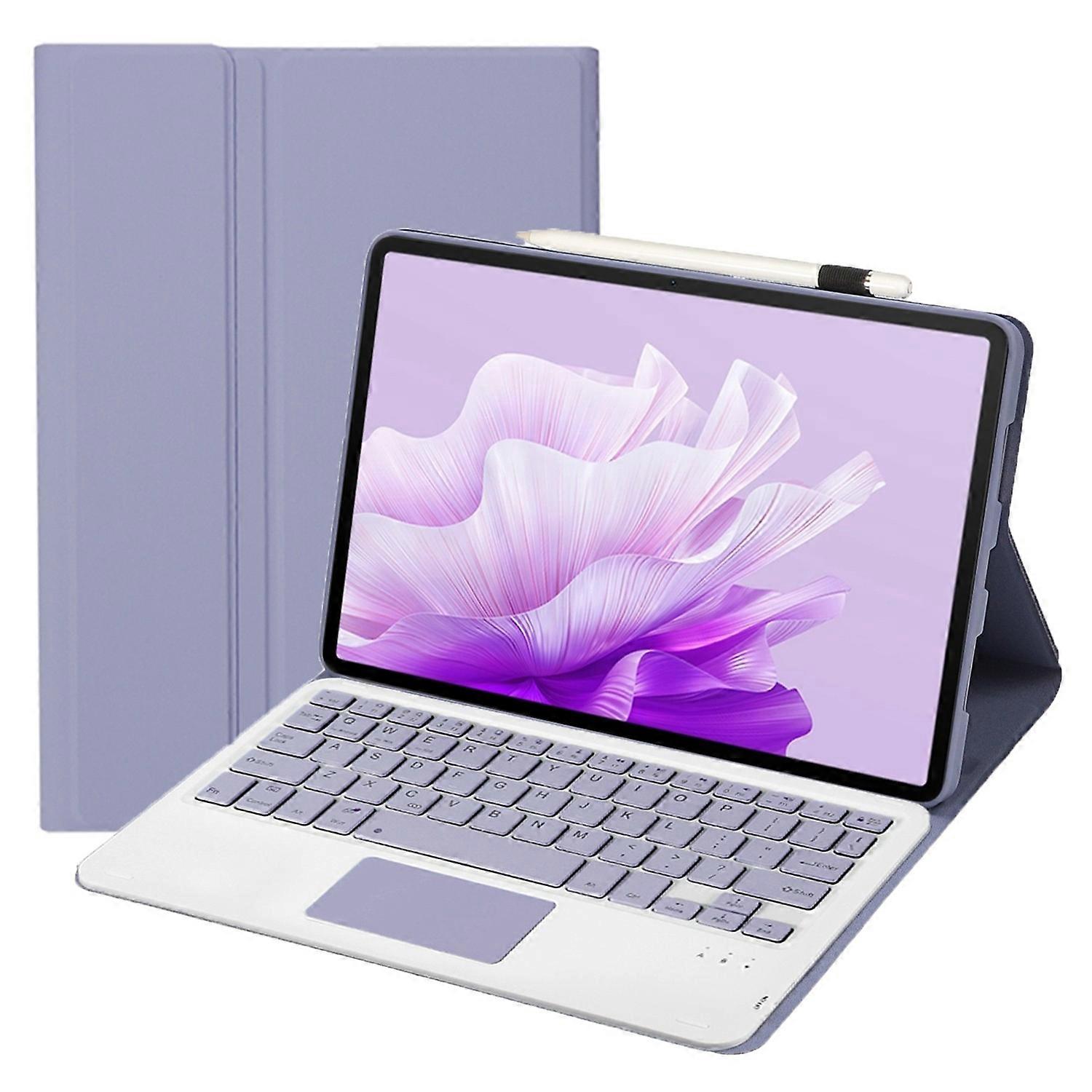 AH14-A For Huawei MatePad Air 11.5 inch (2023) Detachable Bluetooth Keyboard Tablet Case Stand with 
