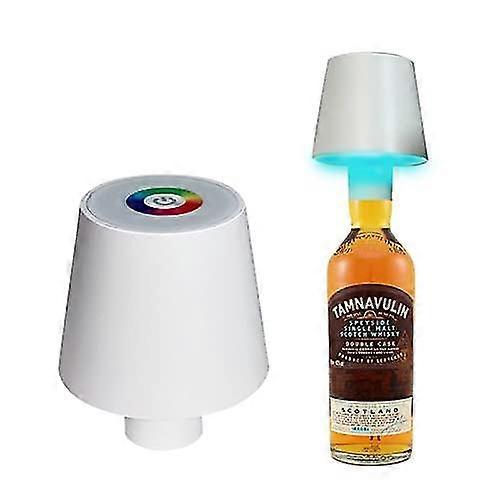 Wine Bottle Light, 5200mah Ip54 Waterproof Rechargeable Led Table Lamp,dimmable Bottle Lamp For Camping Restaurant Home-XinHan