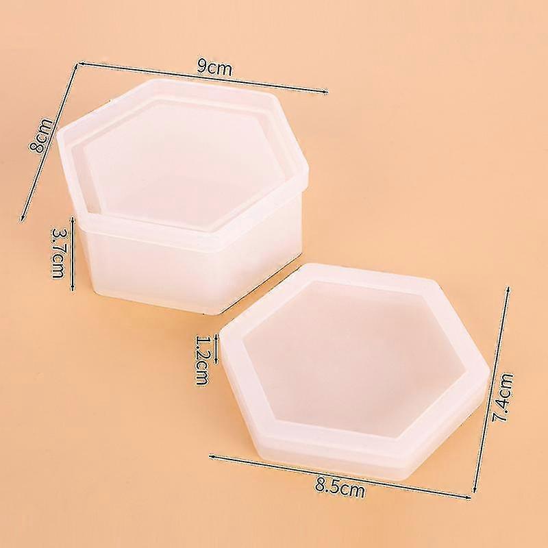 Silicone Storage Box With Lid Mold Jewelry Box Molds For Diy Jewelry Container Resin Crafts Diy