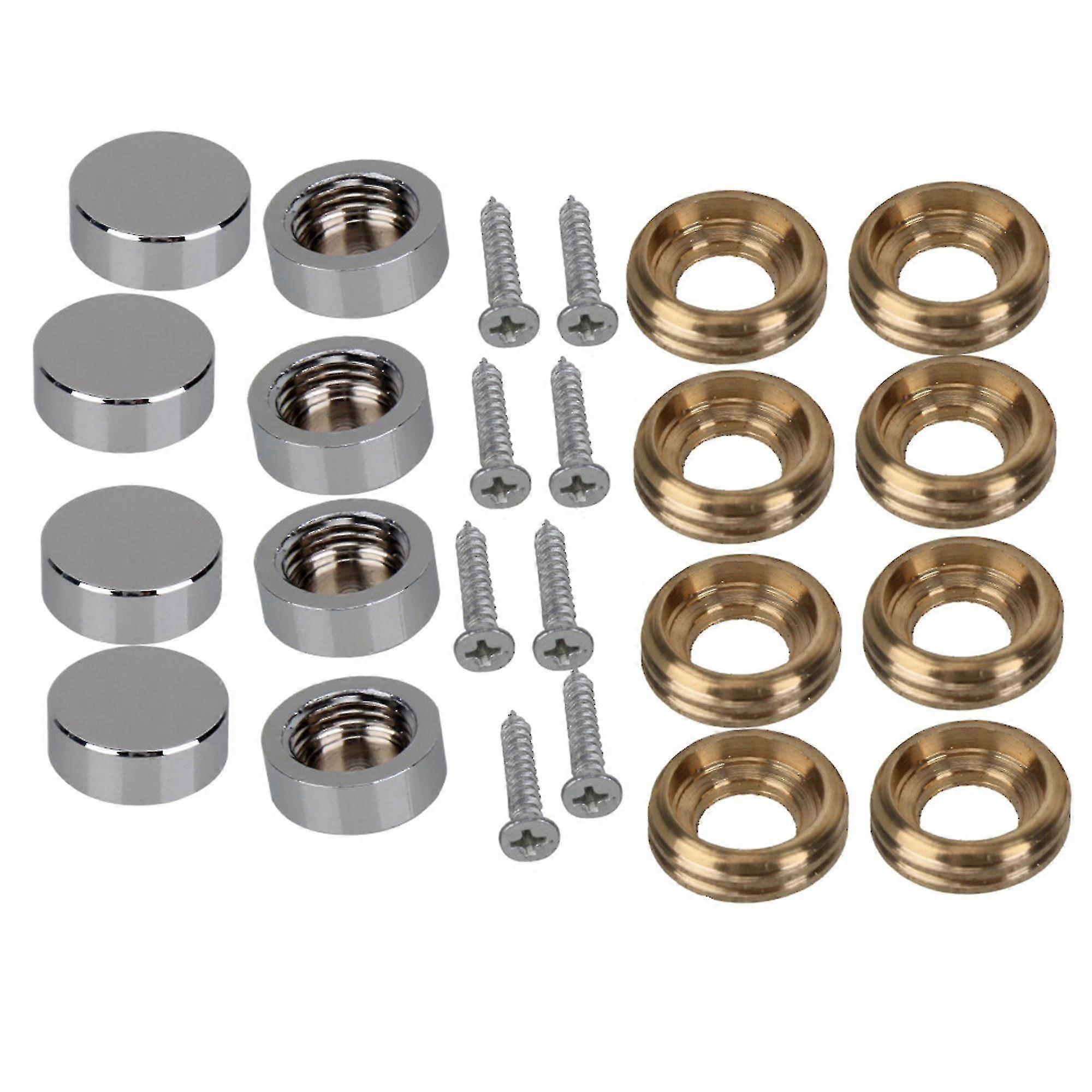 8 X 14mm Copper Screws Advertising Table Mirror Cap Nails Home Decor Fittings