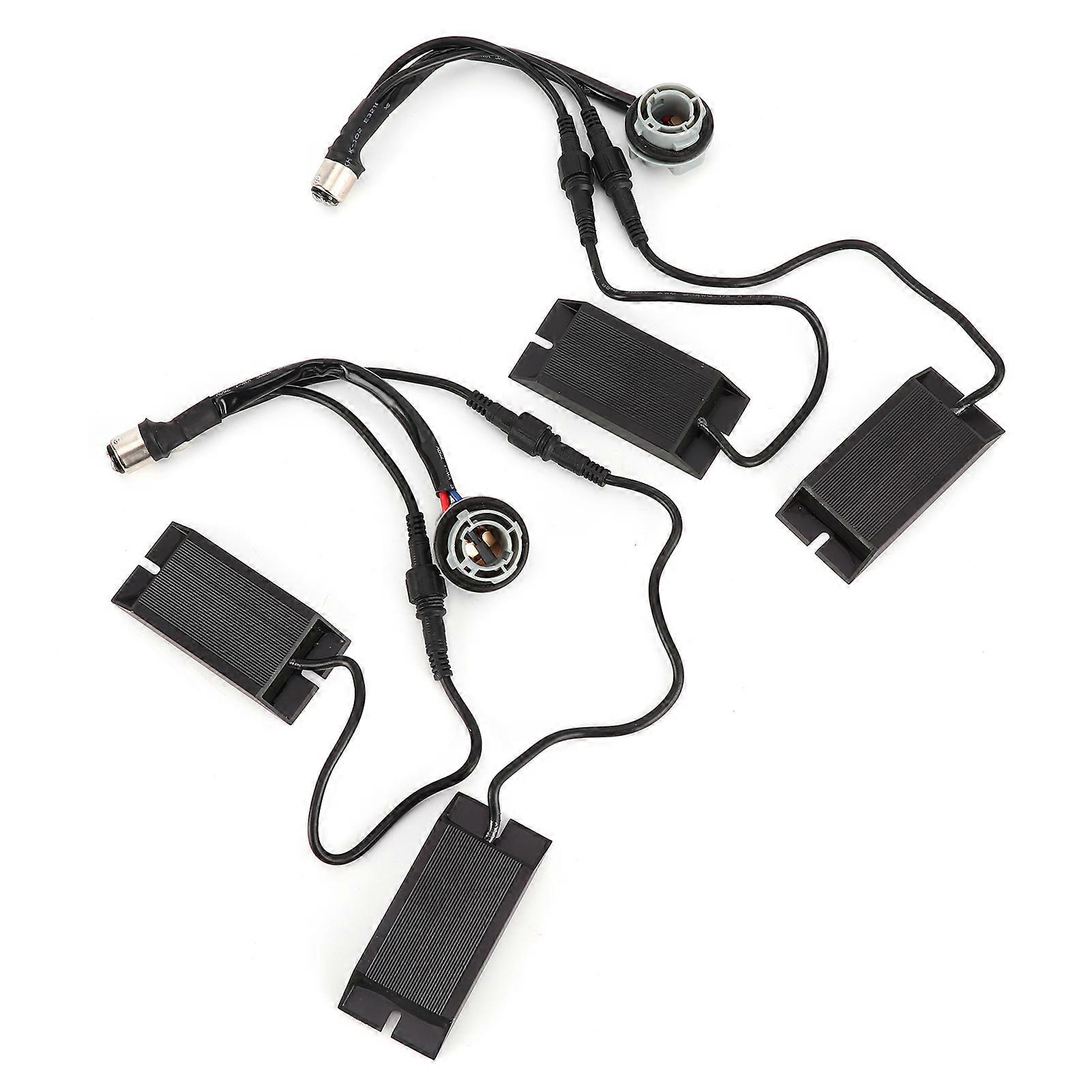 1157 Car LED Light Split Dual Resistance Decoder Detachable Design for 2Color/3Color Lights