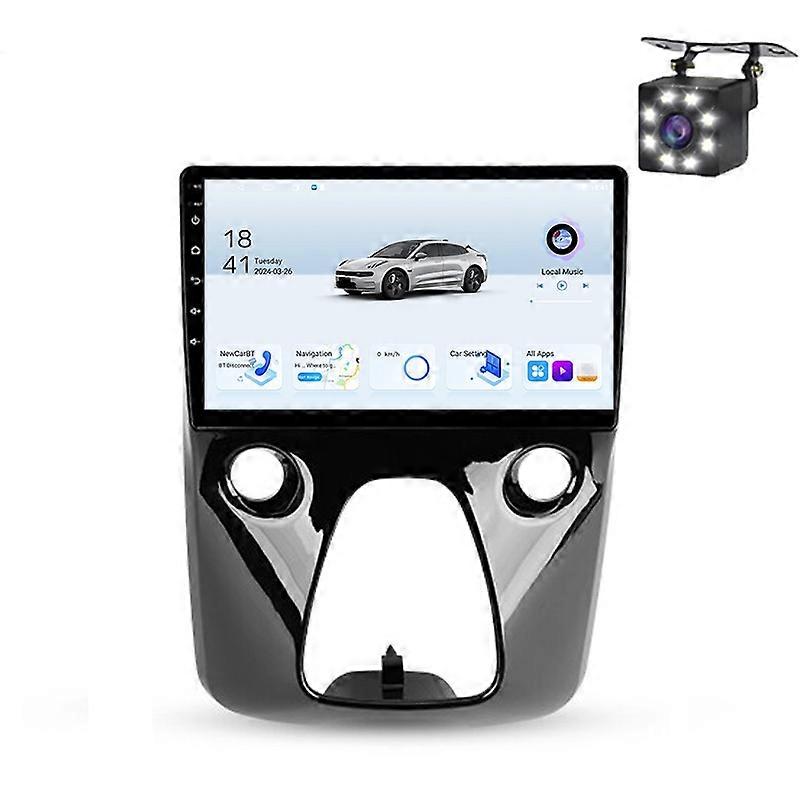 Car Radio Multimedia For Peugeot 108 Toyota Aygo B40 2014-2021 Video Player Navigation Auto