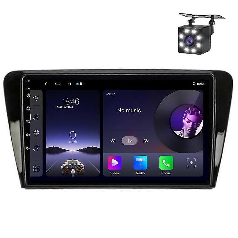 Car Radio Carplay For Skoda Octavia 3 A7 2013 - 2018 Navigation Wireless Android Auto