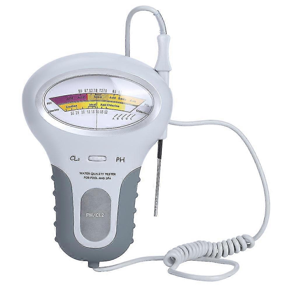 Portable Swimming Pool Water Tester Detector Ph Chlorine Water Quality Testing Monitor Meter