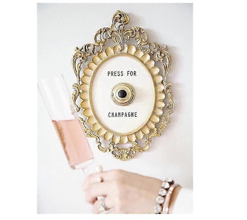 Ring Mini Press For Champagne Button,press For Champagne Door Ring Bell