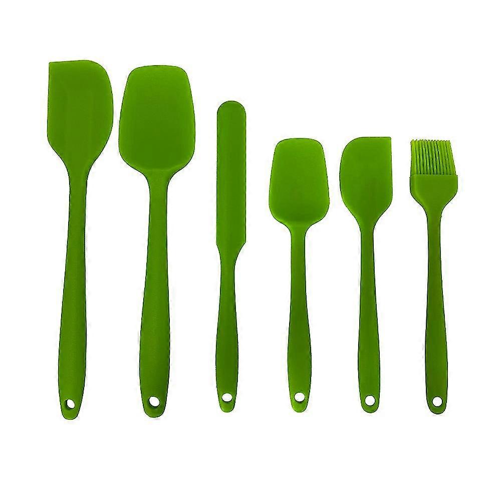 Silic Spatula Set Ant Rubber Spatula Kit Utensils With Less Steel Core For Nonstick Ware