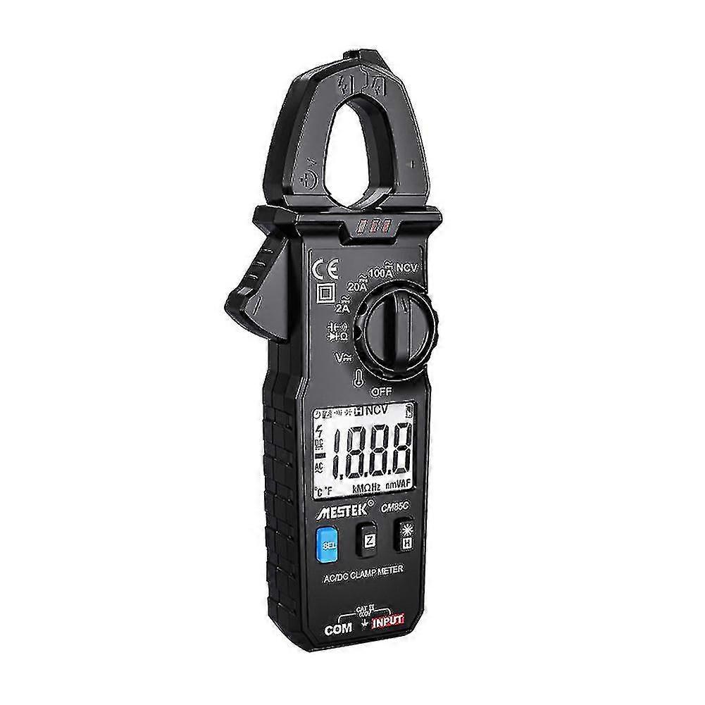 Mestek clamp meter automatic ranges lcd with backlight 100a 600v ncv portable clamp meter direct current ac current voltage