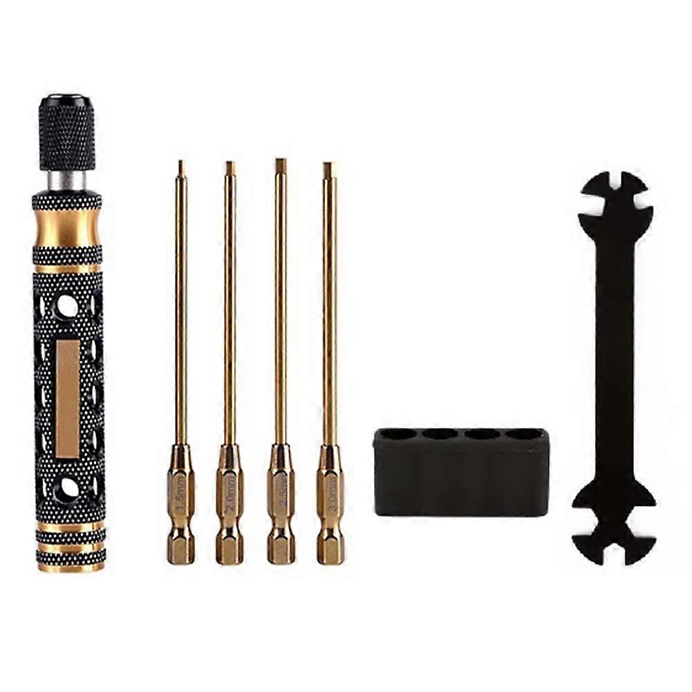 Screwdriver 1.5 2.0 2.5 3.0mm Quick Change Hex Key Hex Screws Wrench Tool for RC Car Crawler SCX10