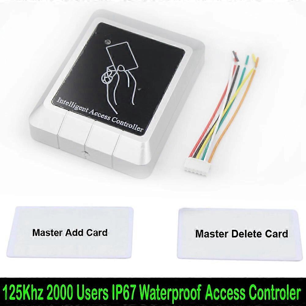 125khz RFID Waterproof No Keypad access control EM/ID key-chain card Door Access Control System Door Lock Controller 2000 user