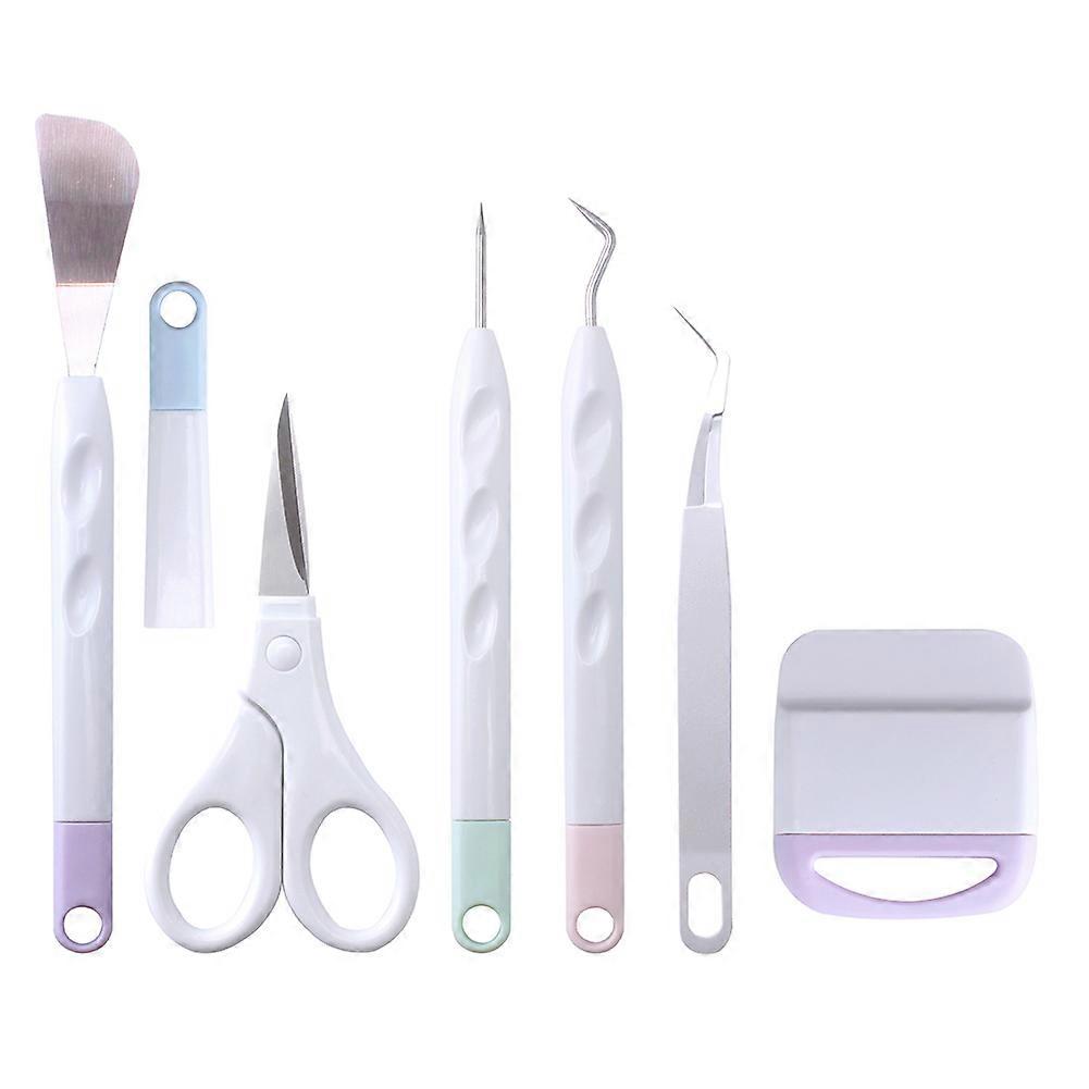 6pcs Vinyl Weeding Tool Kit With Weeder Tweezer For DIY Crafts Plotter Tool