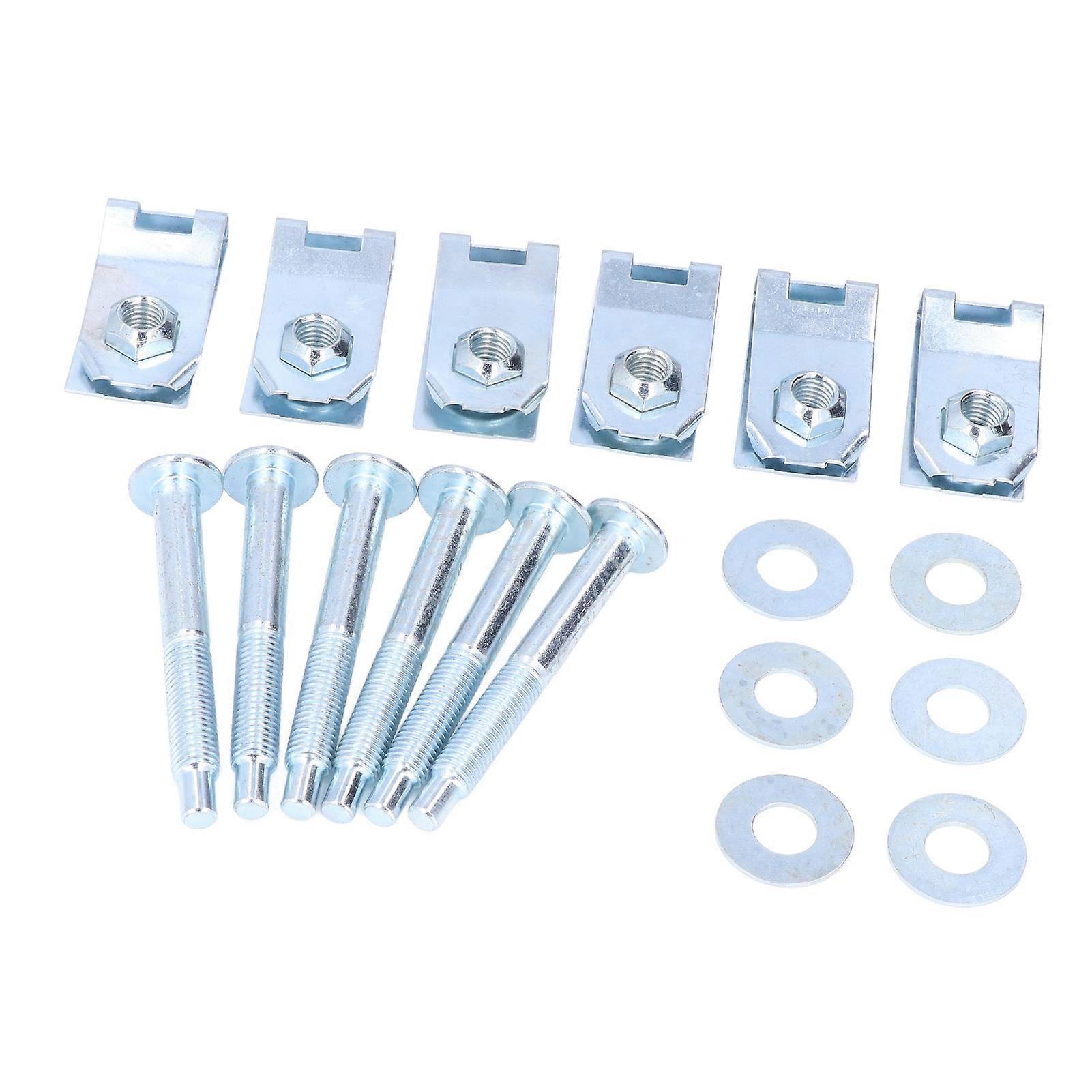 6 Bolts Truck Bed Mounting Kit For 1997-2014 Ford F150 F250 - Direct Replacement