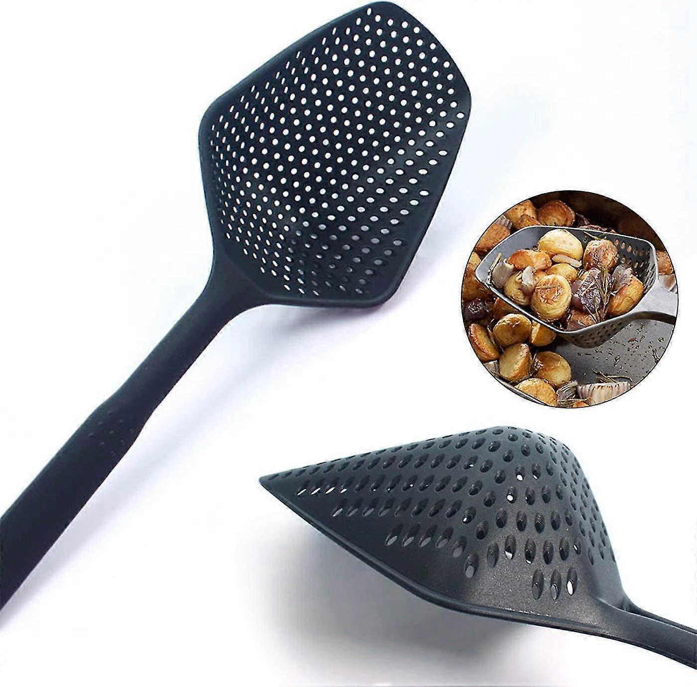 Scoop Plus - Passoire Cuillre - Grand Modle - Noir