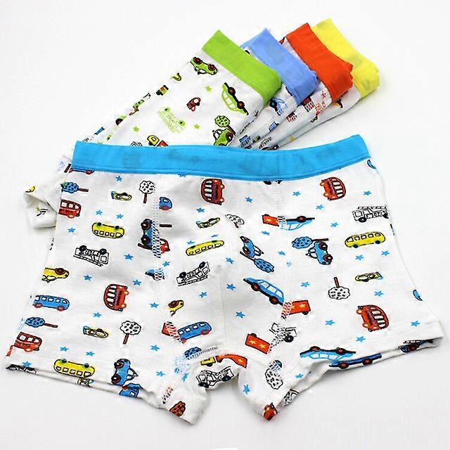 5st / parti pojkar Bil tryck underkläder