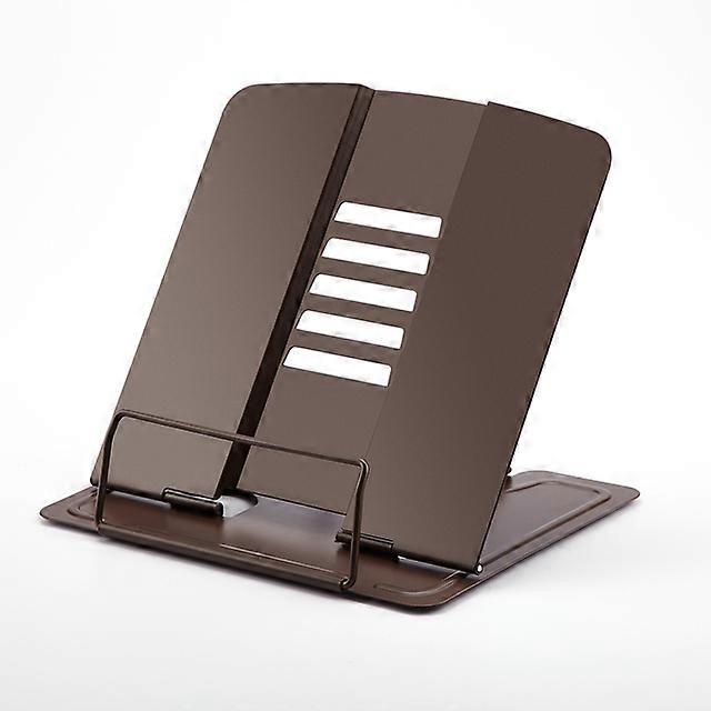 Portable Metal Book Stand Book Holder Adjustable 5 Angles Bookstand Document Holder Bookshelf Reading Accessories Tool