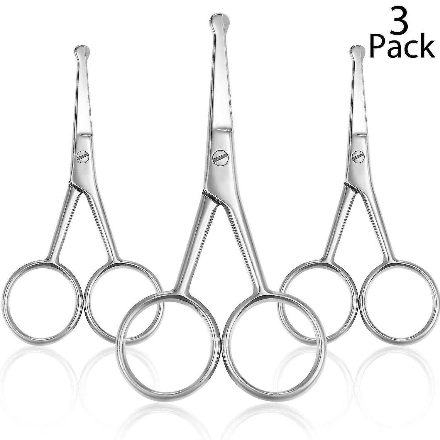 Pieces Nose Hair Scissors Round Tip