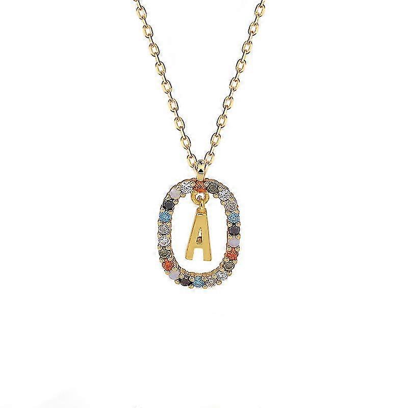 Collier Lettre Filles Colorées' Bijoux fantaisie