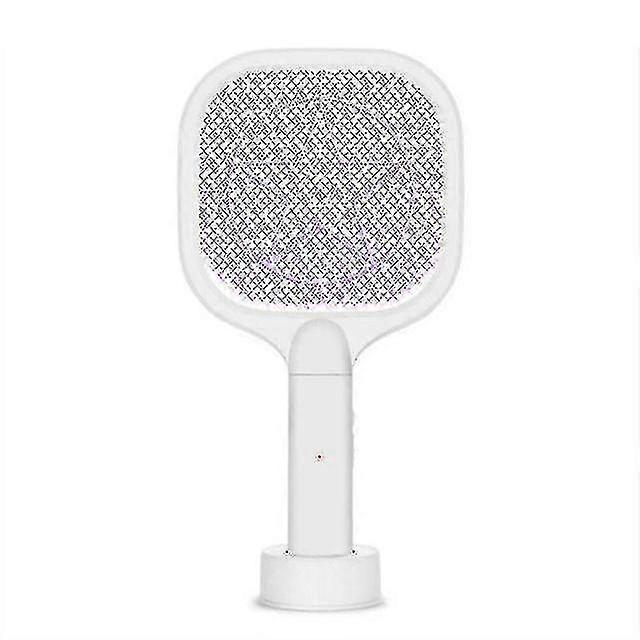 3000v Mini Electric Flies Swatter Racket Killer With Uv Light Usb Charging Summer Mosquito Trap Racket Anti Insect Bug Zapper