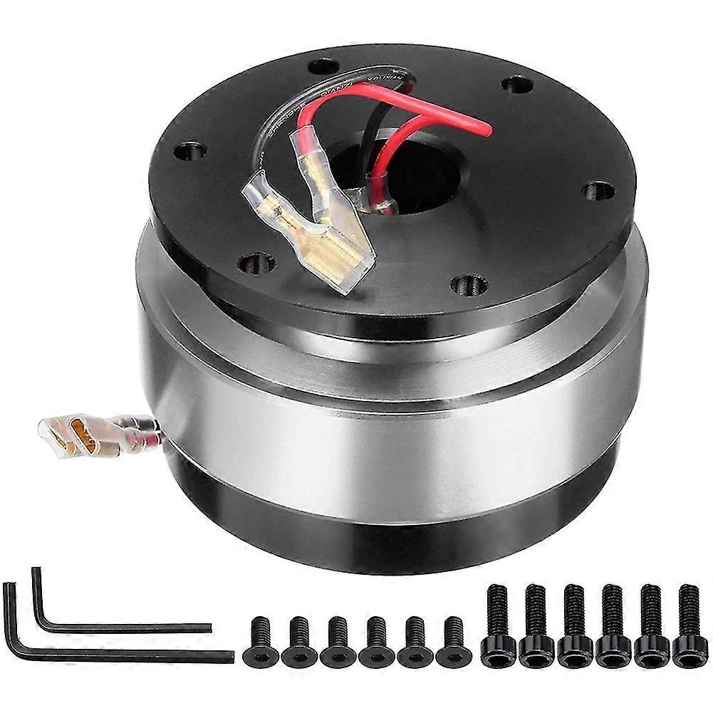 Steering Wheel Hub Adapter Quick Release - Universal 6 Hole Steering Wheel Quick Release Hub Adapte