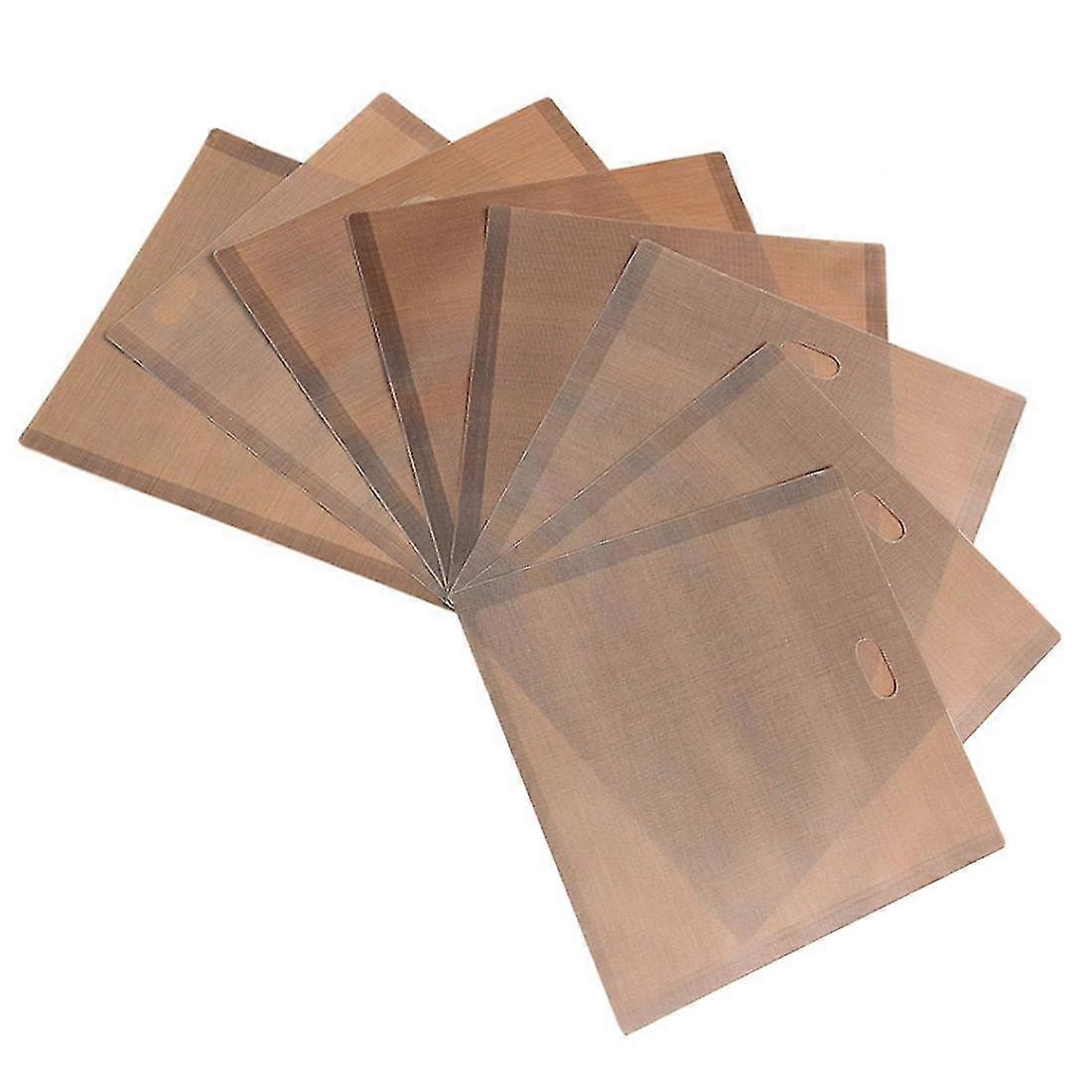 8 Pack Reusable Toaster Bags For Grilled Cheese Sandwiches - Non Stick Grilled Cheese Toaster Bags
