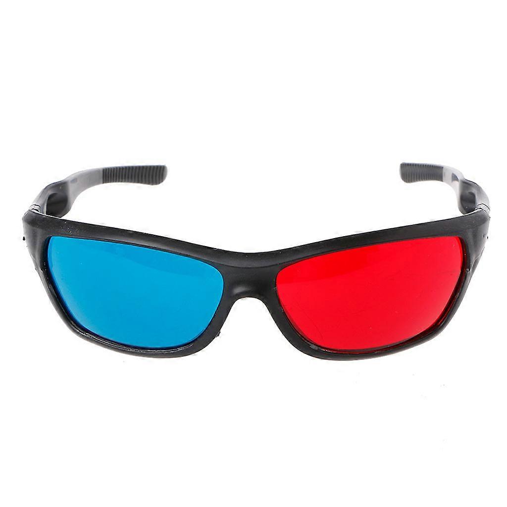 View Anaglyphic Pictures 3D Glasses Not Easy to Break or Scratch Glasses