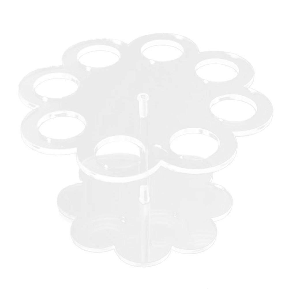 Hole Acrylic Storage Rack