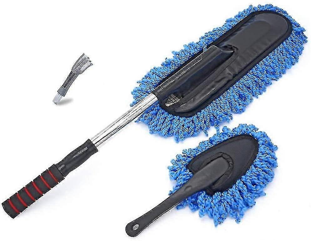 Bil Duster, bil Microfiber Duster, Bil Microfiber Duster med udvides Håndtag