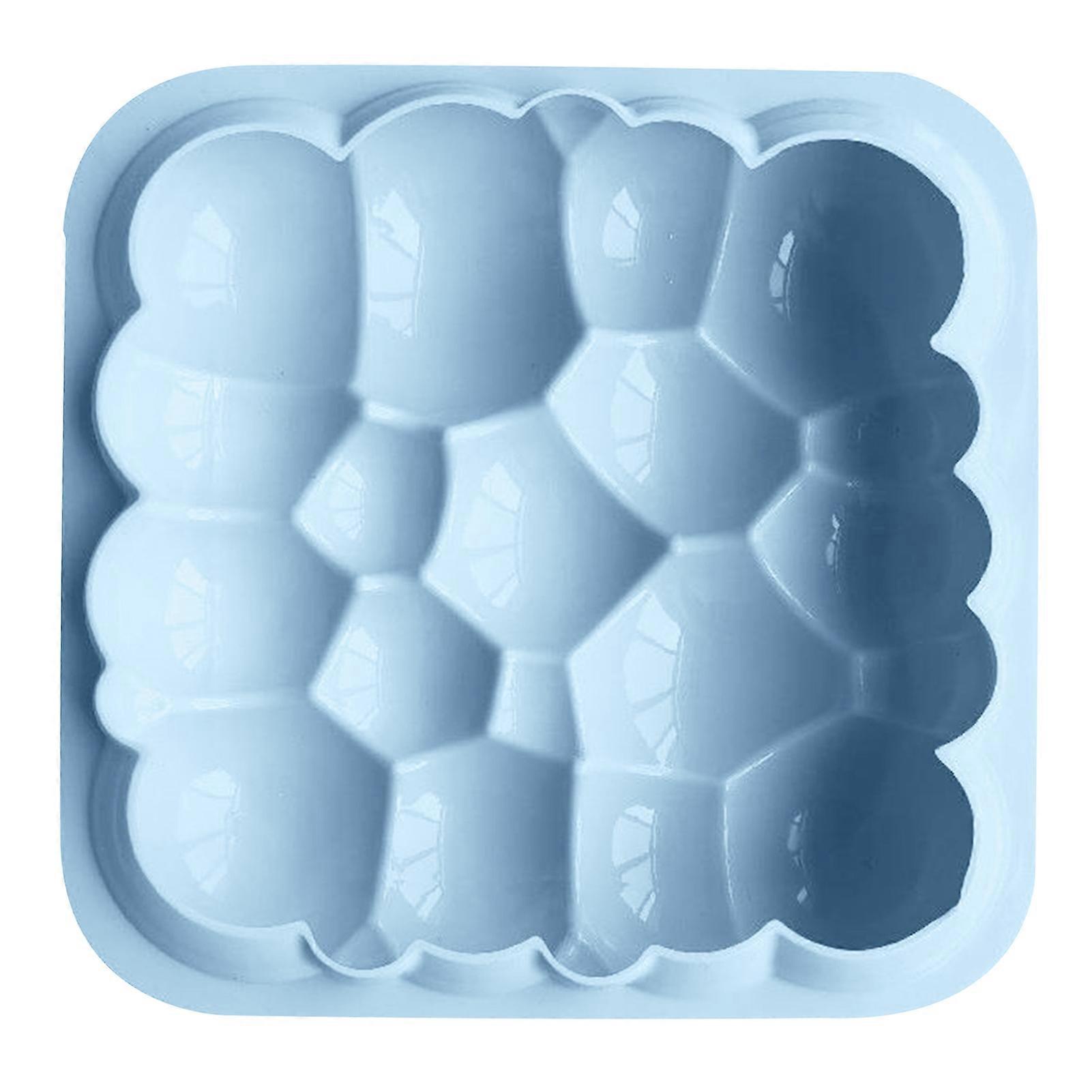 Cake Mold 3D Bubble Cloud Shape High Temperature Resistance Reusable Silicone Soap Pastry Dessert Mousse Mold Bakeware Tool KAESI