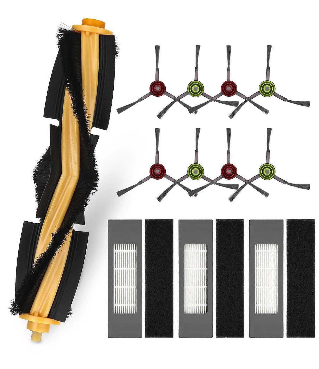 Replacement Brush Filter Accessories for Ecovacs Deebot Ozmo 950 920 T8,T8+,T8 AIVI,T9,T9+ and N8,N8+,N8 Pro,N8 Pro+Serie Accessory Set 1 Main Brush,3