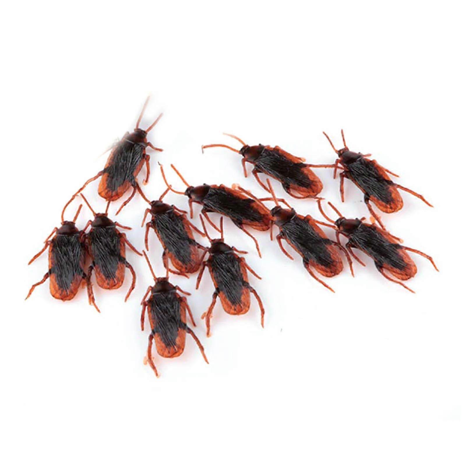 10pack الحشرات المقلدة وهمية حريش اللعب واقعية البق مزحة نكتة هدية G