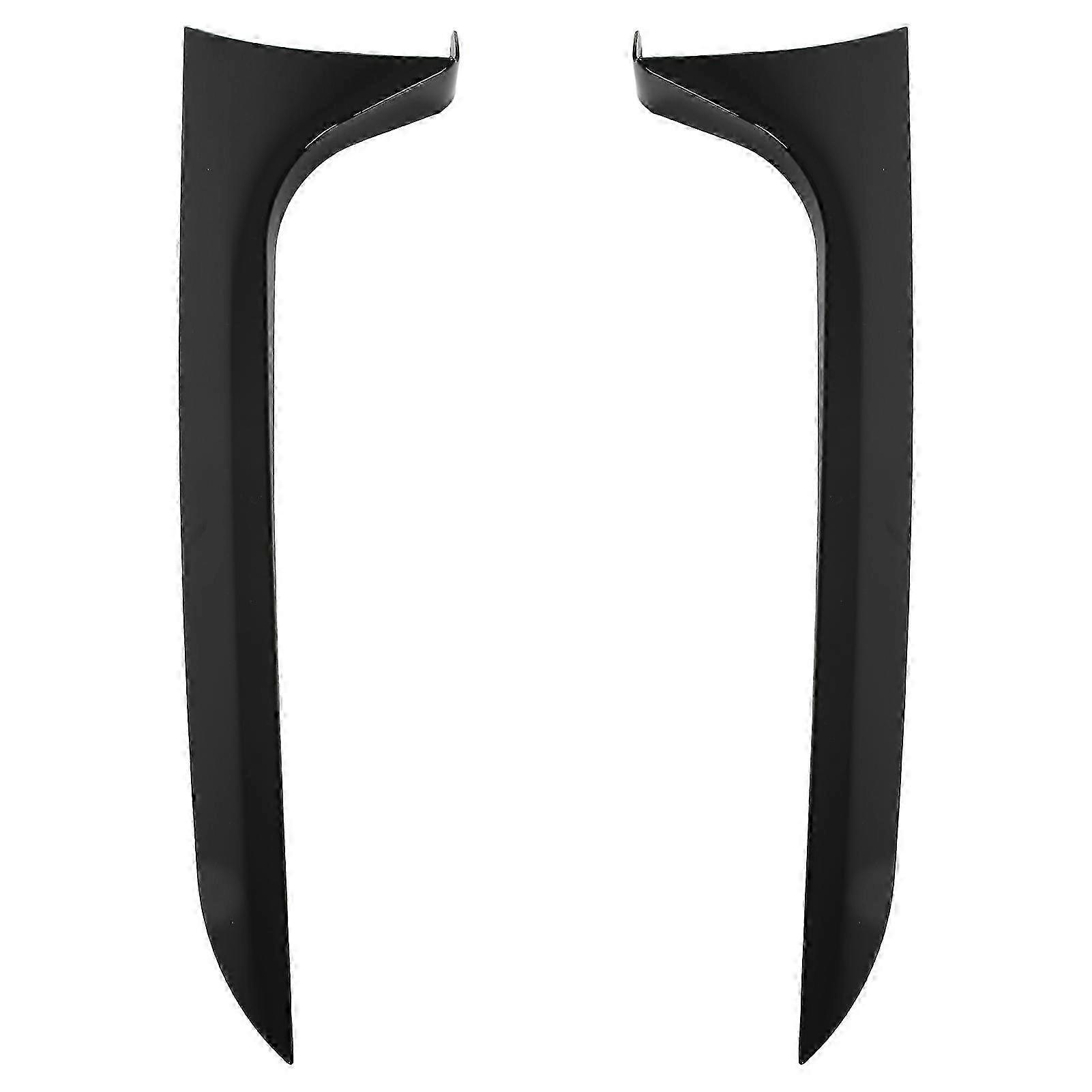 Rear Window Side Wing Beveled Trim Left Right Glossy Black Replacement for A6 C7 Avant 2012?2018