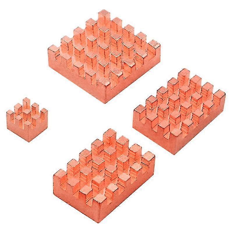 Pour carte mère 5 dissipateurs de chaleur, radiateur de refroidissement par conduction thermique, livré avec adhésif