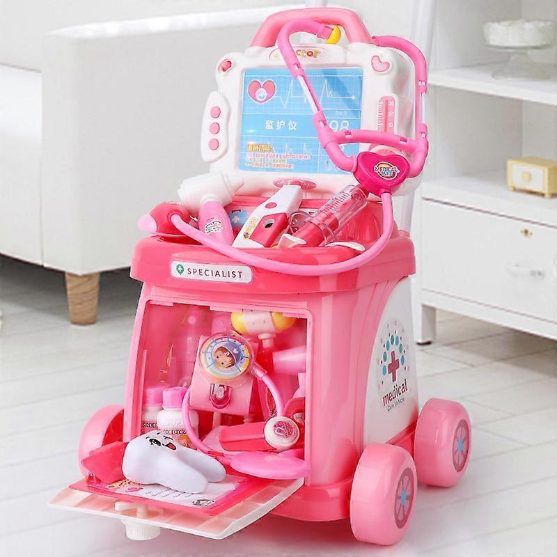 Image showcasing New Doctor Set for Kids Pretend Play Girls Role-playing Games Hospital ...