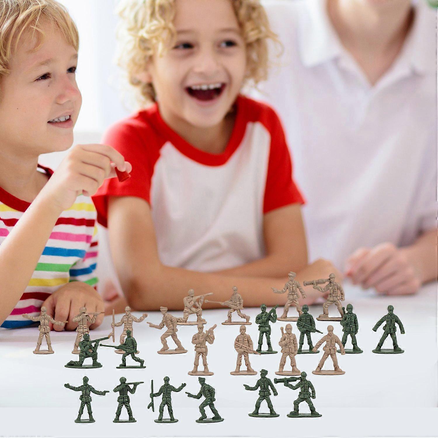 360pcs 172 Scale Soldier Model Army Men Toy Soldiers Battle Scene 