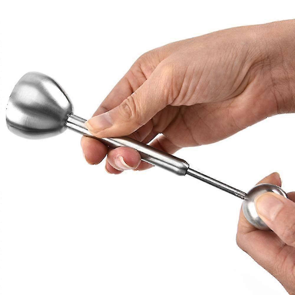 Stainless Steel Egg Topper Cutter Shell Remover Poached Egg Separator Cracker Tool For Soft Hard Boiled Eggs