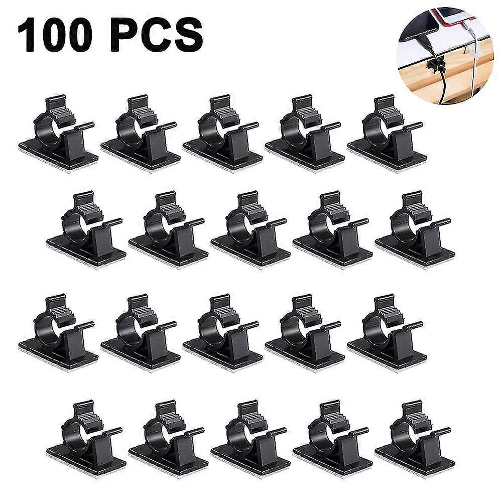 Adjustable Nylon Wire Cable Clips Adhesive Cable Management Clips