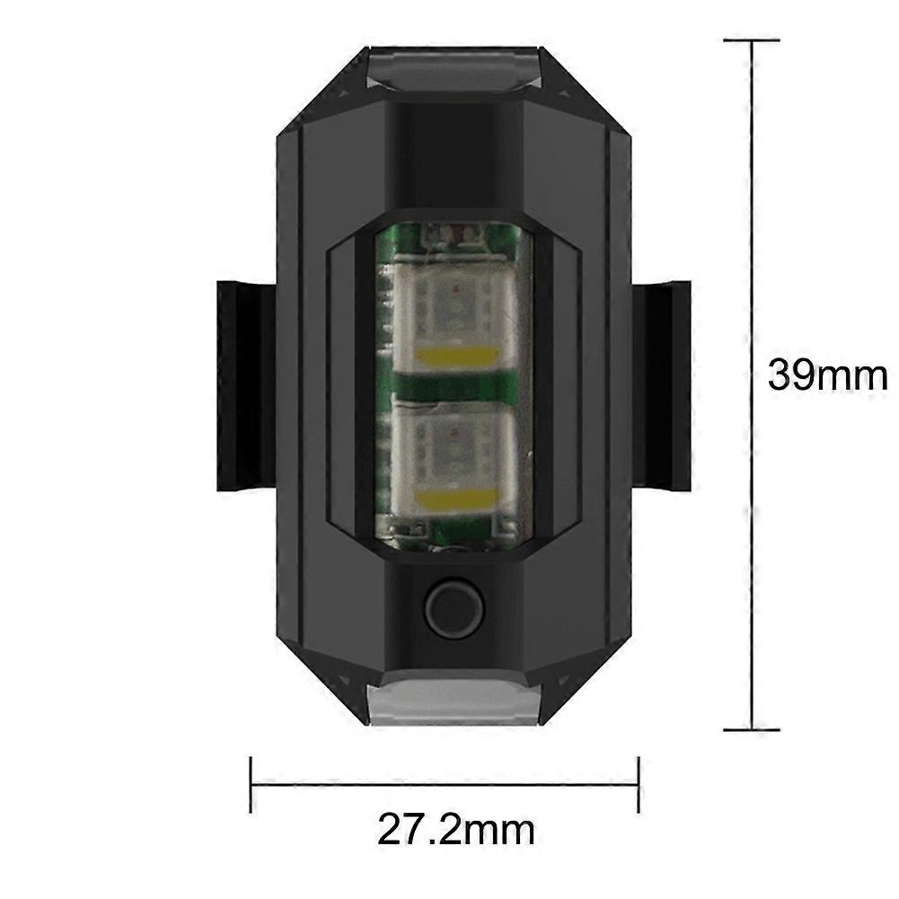 Universal LED Warning Light Mini Signal Light Drone with Strobe Light 7 Colors Anti-collision Turn Signal Motorcycle Indicator