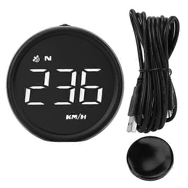HUD Digital Gauges MPH Outdoor off-road Guide Car Head Up Display Overspeed Alarm Speedometer Smart Gadgets GPS