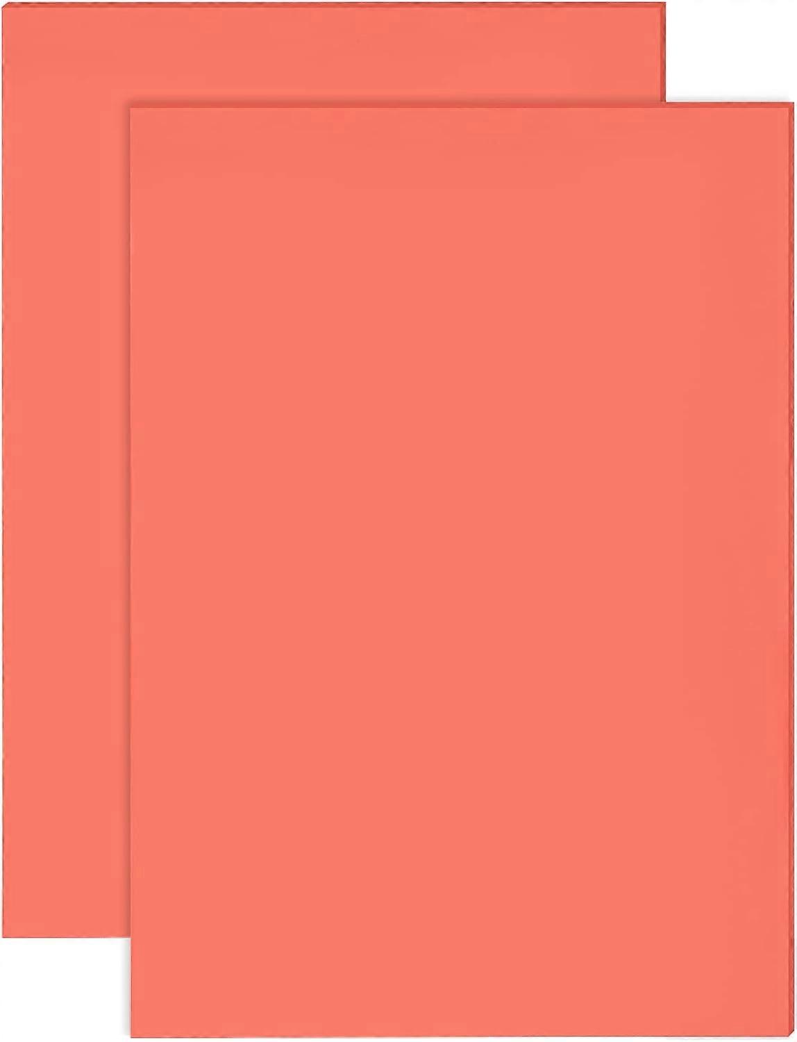 2 Sheet A4 Red Rubber Stamp Sheet 11.8x8.25 Inch Laserable Rubber Carving Blocks for DIY Crafts Stamp Engraving Machines 2.5mm Thickness
