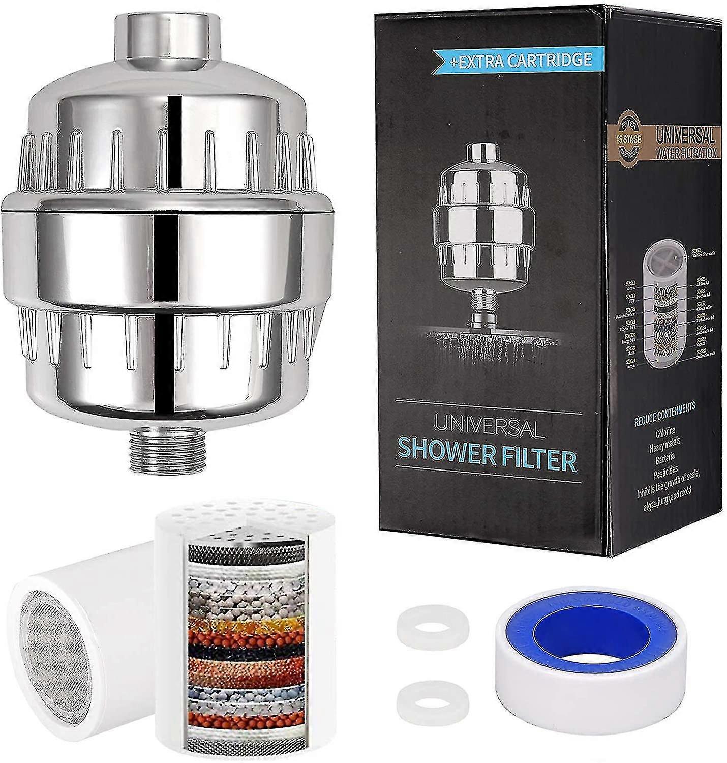 Universal Shower Filter Water Filter Softener Hard Water Purifier Shower Head