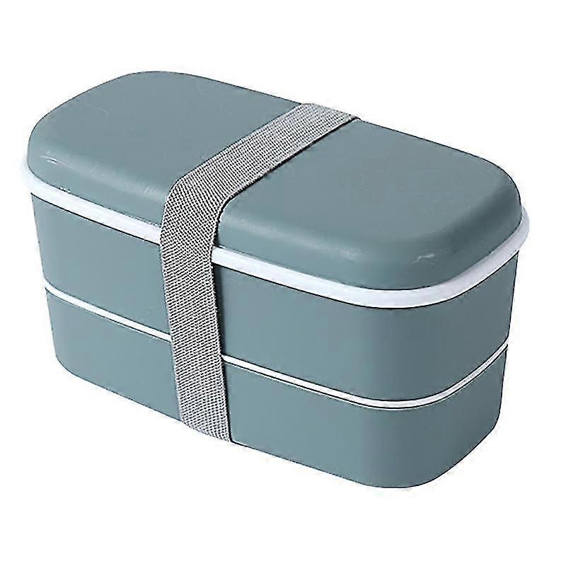 Food Container 2 Layer Heat Resistant Microwaveable Safe Multifunctional Food Container for Outdoor