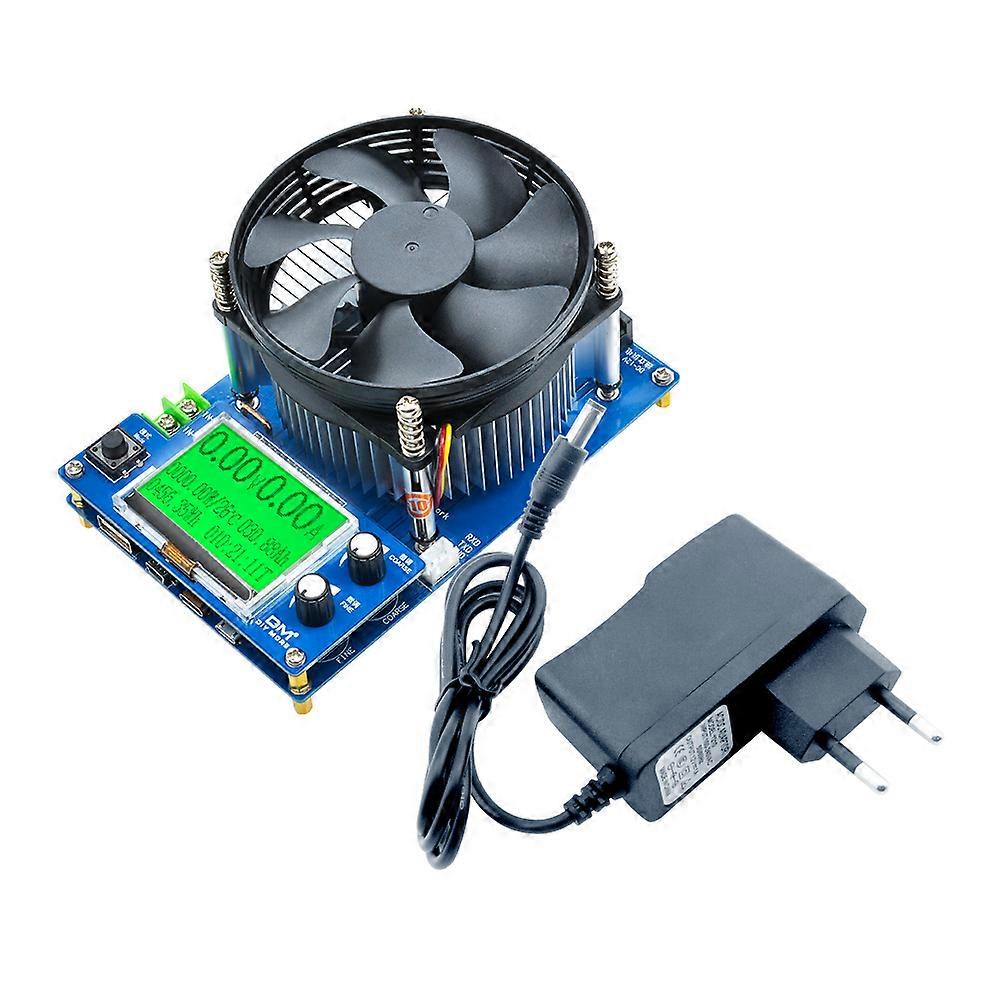 150W Digital Battery Capacity Tester Voltmeter Adjustable Constant Current Electronic Load Charger USB Ameter Meter Indicator