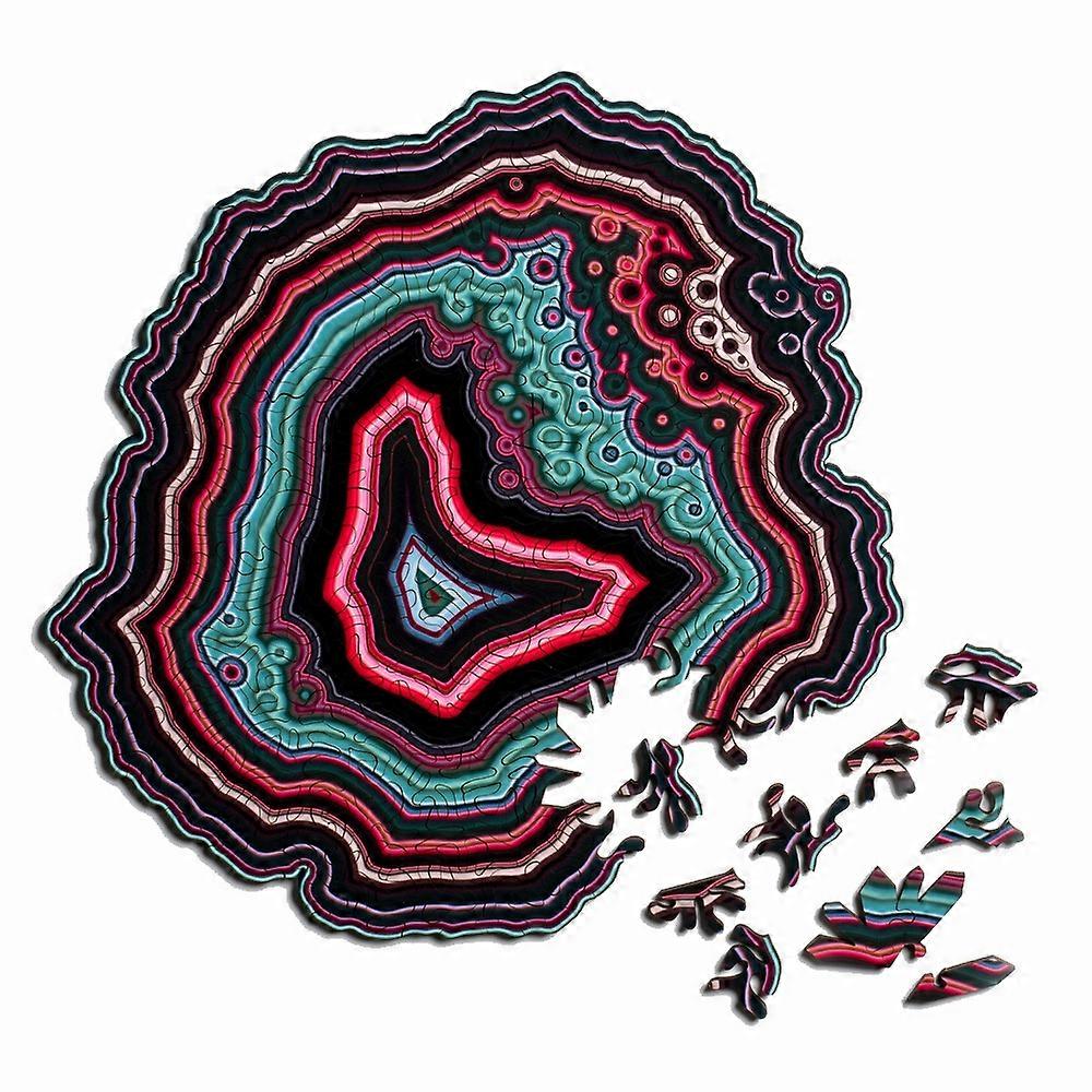 Wooden Allotype Agate Jigsaw Puzzle