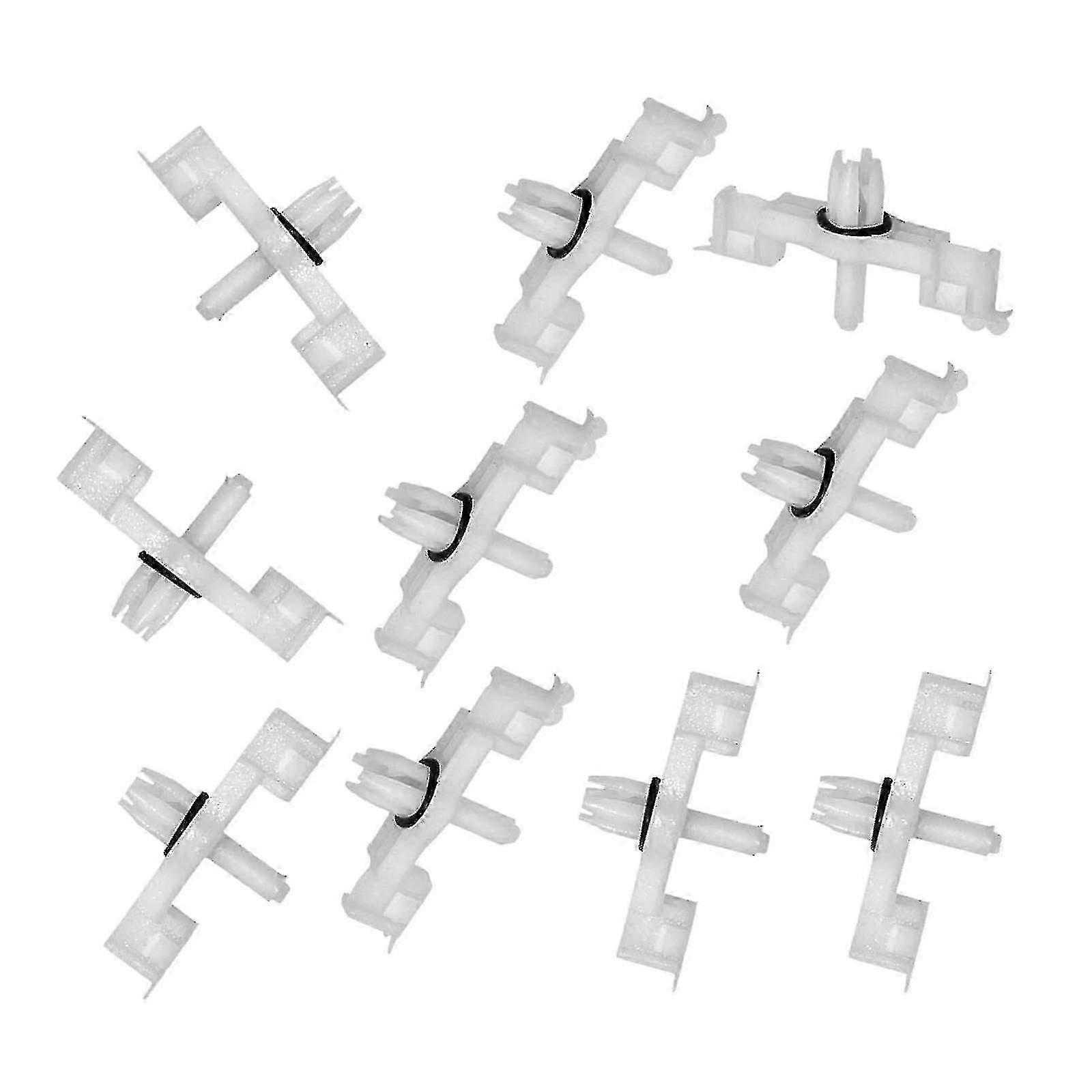 10x Door Sill Rail Scuff Plate Body Clips Replacement Parts 95555954700 Auto Accessories High Performance Easy Installation